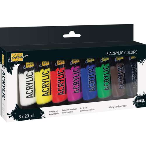 KREUL | SOLO Goya Acrylic Colour sets — 20 ml tubes | 50,000+ Art